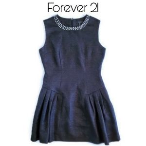4/$25 🥂  Forever 21 Fit and Flare Black Dress